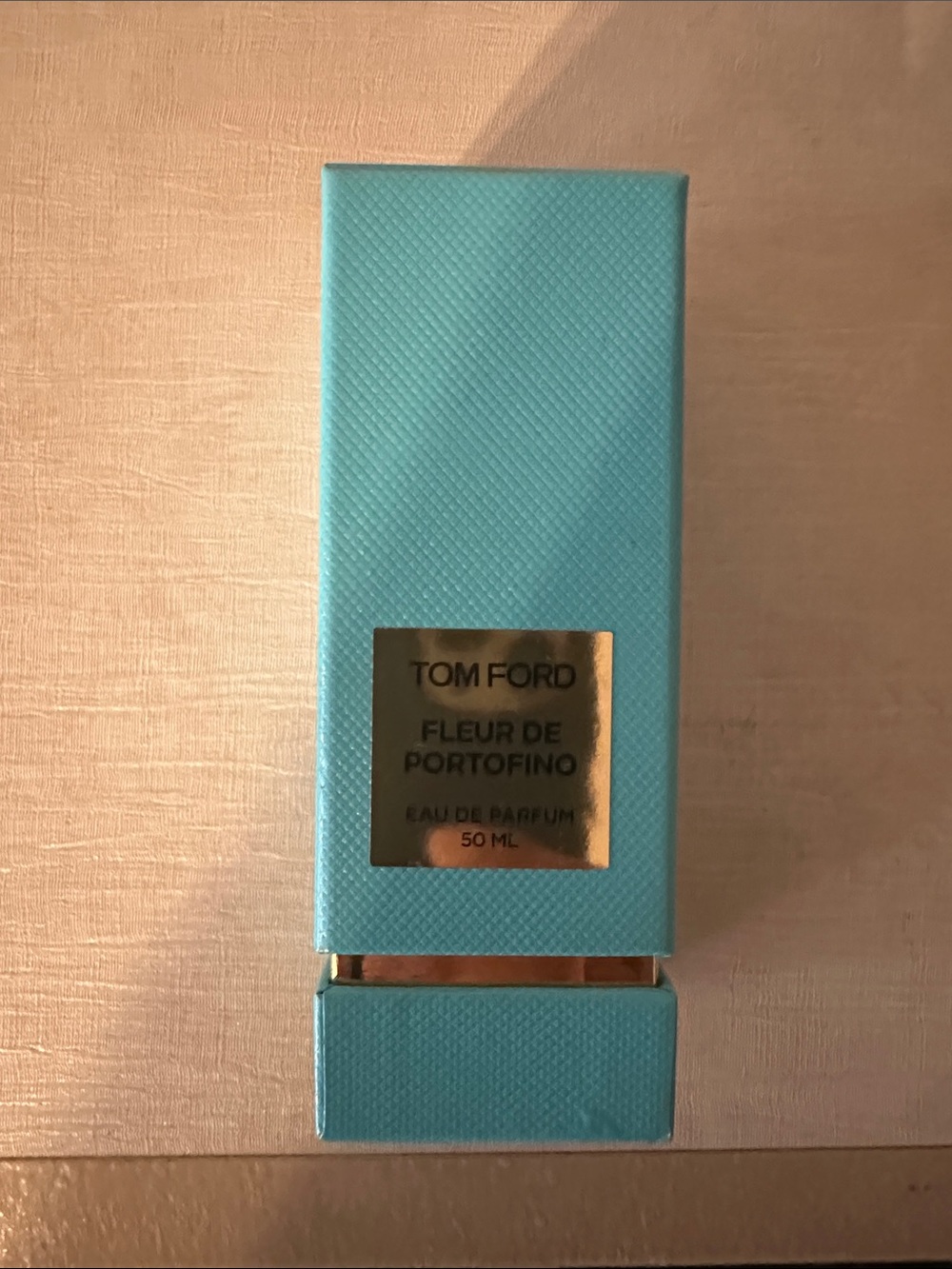 Tom Ford Fleur de Portofino - Turquoise and Gold Box